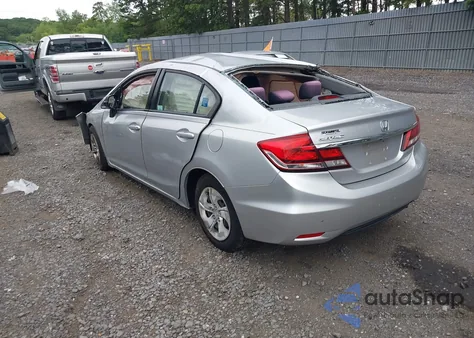 2013 Honda Civic Lx from USA, damaged, VIN 19XFB2F56DE217522